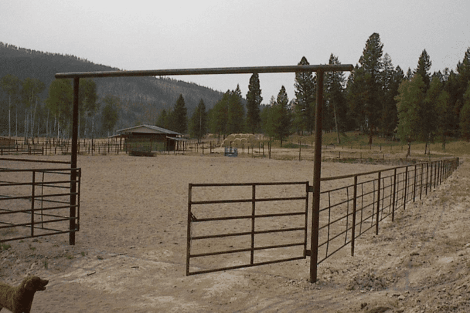 steel pipe farm gates