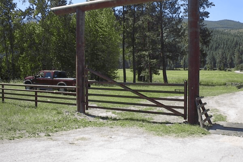 steel pipe farm gates