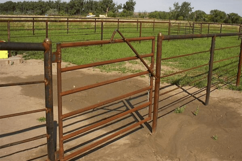 steel pipe farm gates