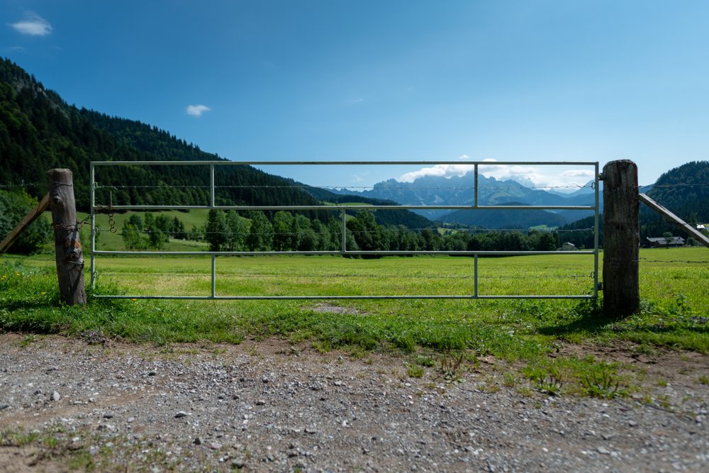 steel pipe farm gates