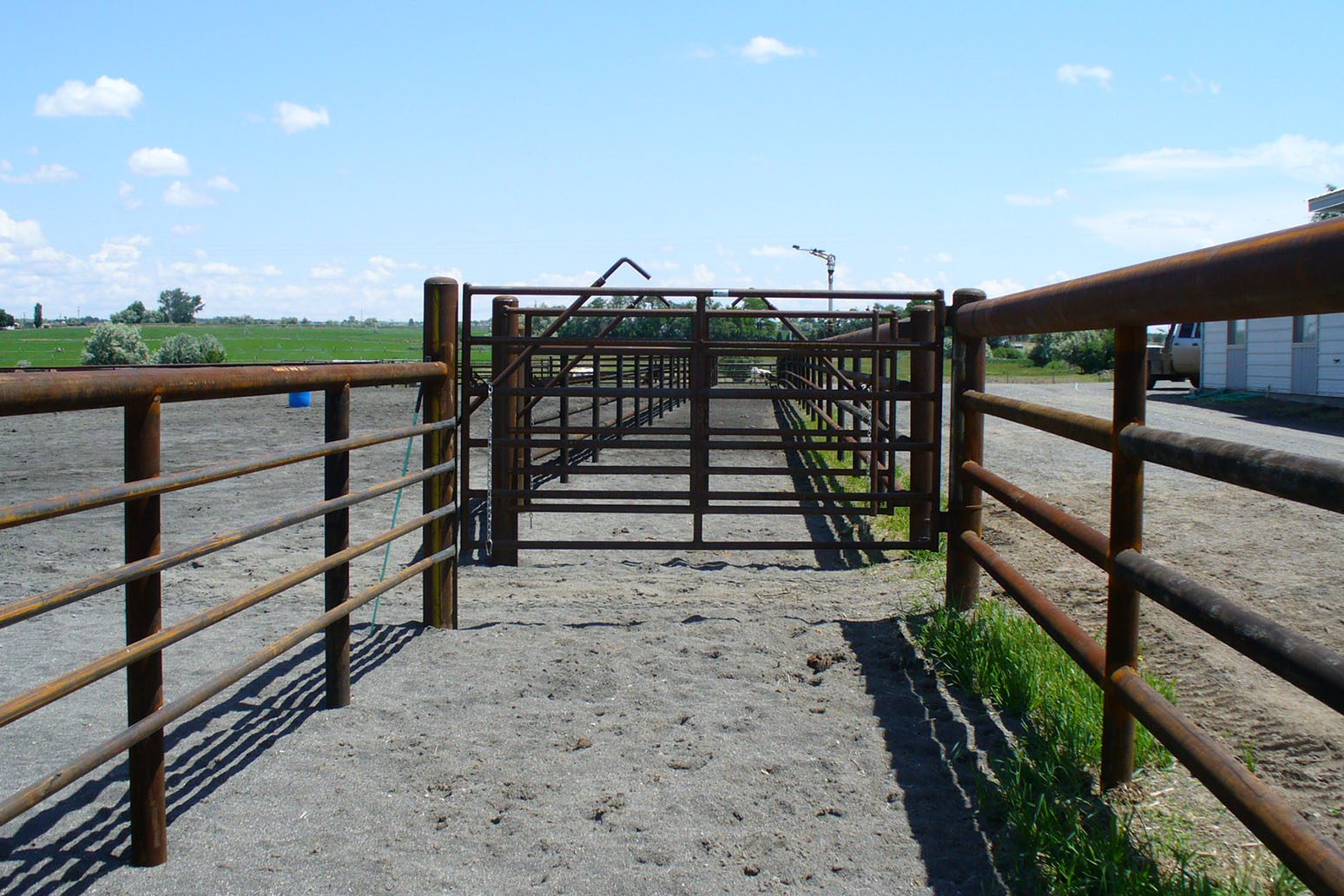 steel pipe farm gates