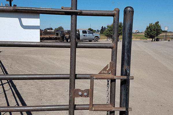 metal fence utah